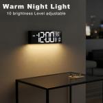 JALL 40.6 cm Colorful LED Wall Clock