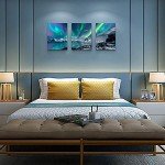 Farmhouse Aurora Scenery Wall Art - 3 Piece Set