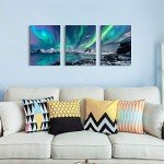Farmhouse Aurora Scenery Wall Art - 3 Piece Set