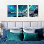 Farmhouse Aurora Scenery Wall Art - 3 Piece Set