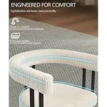 Boucle Dining Chair Set of 4 - Cream