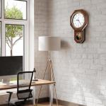 Kaneodot Vintage Battery Operated Pendulum Wall Clock