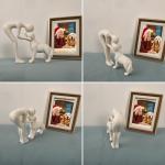 Cute Dog Sculpture for Home and Office Decor