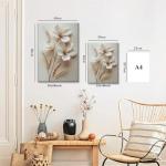 3 Piece Floral Canvas Wall Art Set