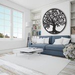 Tree of Life Metal Wall Art Sculpture