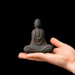 Faceless Buddha Statue - Solid Cast Iron Decor