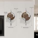 Stylish Large Battery-Operated Pendant Wall Clock