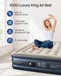 Queen Size Inflatable Bed with Built-in Pump