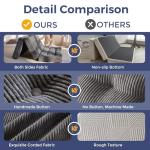 MAXYOYO 6-Inch Tri-Fold Mattress - Dark Grey