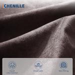 Modern 89-Inch Brown 3-Seater Sofa with Storage