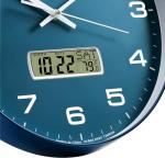 Silent Battery Operated Wall Clock with Calendar