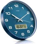 Silent Battery Operated Wall Clock with Calendar