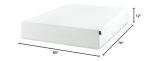 Zinus 12 Inch King Memory Foam Mattress - Medium Firm