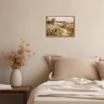 Vintage Wildflowers Framed Wall Art for Home Decor