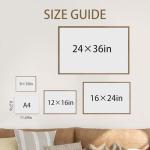 Vintage Wildflowers Framed Wall Art for Home Decor