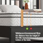 Vesgantti Twin XL 10 Inch Hybrid Mattress
