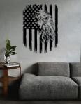 American Eagle Metal Wall Art for Home Decor