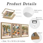 Tuscan Landscape Canvas Art Set - 3 Pieces