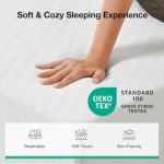 Novilla Full Mattress, 12 Inch Full Size Memory Foam Mattress with Comfort Foam for Pressure Relief & Cool Fresh Sleep,Removable Washable Cover, Medium Firm