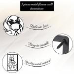 CHENGU 3 Pieces Metal Minimalist Abstract Woman Wall Art Line Drawing Wall Art Decor Single Line Female Home Hanging for Kitchen Bathroom Living Room