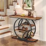 41.3 Inch Rustic Industrial Entryway Console Table