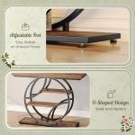 41.3 Inch Rustic Industrial Entryway Console Table