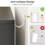 Modern Black 6 Drawer Dresser for Any Room