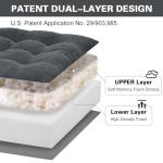 TANYOO Dual-Design Recliner Seat Cushion for Comfort