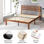 Zinus Leah Full Bamboo Platform Bed Frame