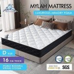 Starry Eucalyptus Double Size Bonnell Spring Mattress