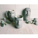 Funny Moai Statue Tumbler - 12.2 fl oz