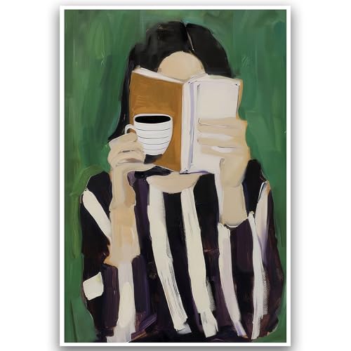 Abstract Woman Canvas Wall Art for Modern Decor