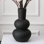 Ceramic Flower Vase for Home and Office Decor