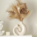 Ceramic Snuggle Hollow Vase Set of 2