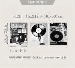 Retro Music Poster Set for Home or Studio