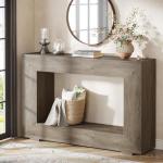 Tribesigns 47-Inch Farmhouse Console Table with Storage