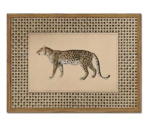 Vintage Leopard Wall Art for Living Room Decor