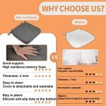 Memory Foam Chair Cushion for Folding Chairs