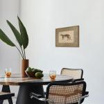 Vintage Leopard Wall Art for Living Room Decor