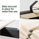 DACHELLE Queen Bed Frame with Tufted Headboard