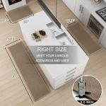 Cushioned Non-Slip Kitchen Mat Set of 2