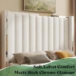 Modern 5-Piece Bedroom Set with Upholstered Bed