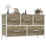 5-Drawer Fabric Dresser for Bedroom and Closet