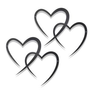 Infinity Heart Metal Wall Decor for Any Room