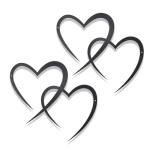 Infinity Heart Metal Wall Decor for Any Room