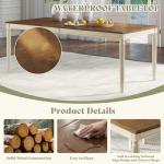 9-Piece Rustic Farmhouse Dining Table Set