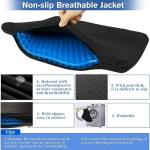 Honeycomb Gel Seat Cushion with Non-Slip Cover