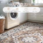 Vintage Boho 5x7 Washable Area Rug