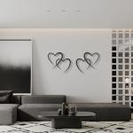 Infinity Heart Metal Wall Decor for Any Room