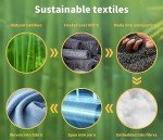 Queen Spring Mattress with Bamboo Charcoal and Euro Top